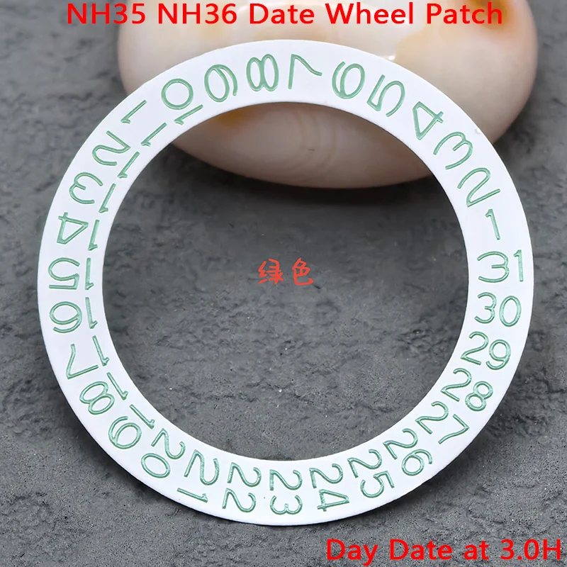 Customized Day-Date Dial Patch for Automatic Movement Watches