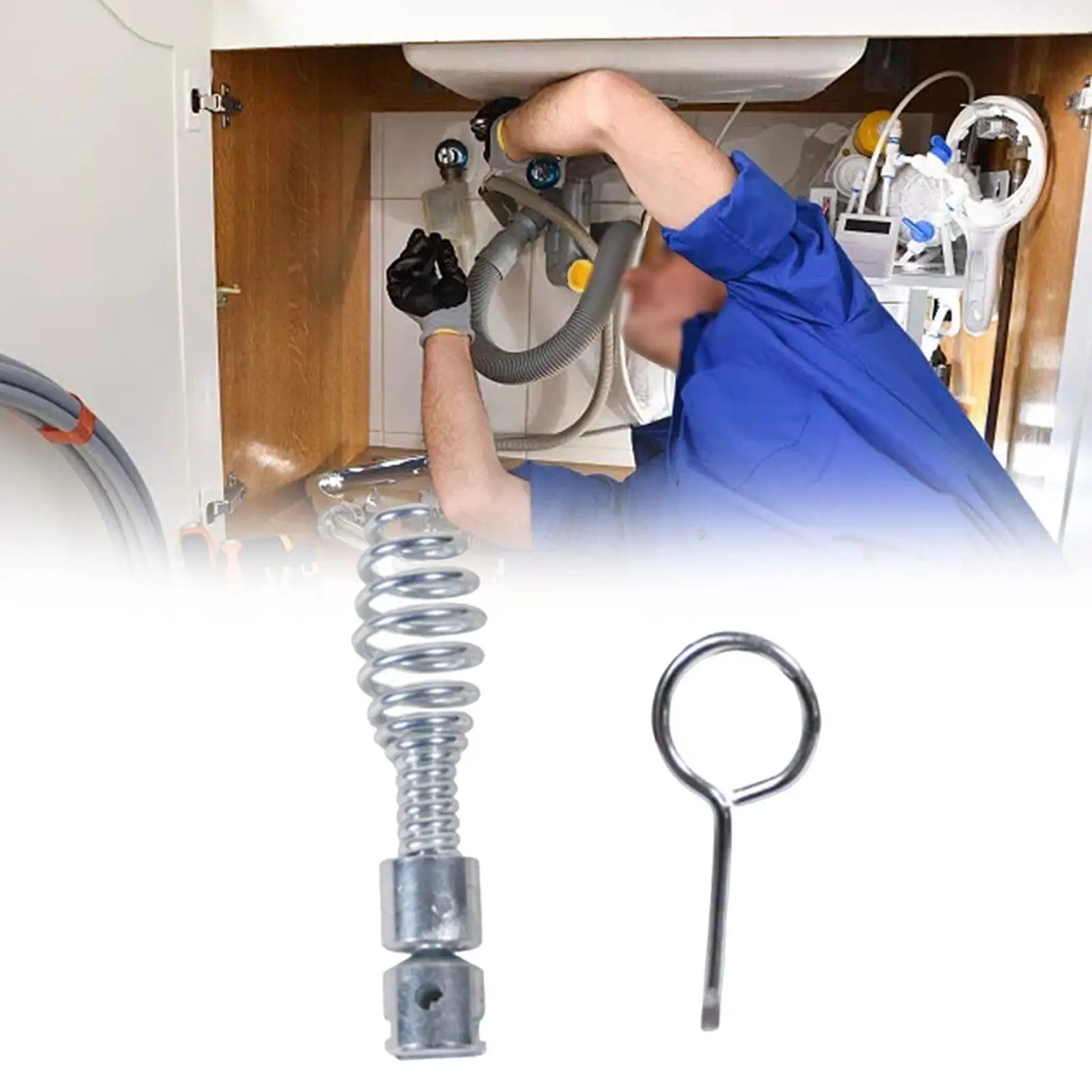 Drain Cleaner Cutter Head Cleaning Tool Repairing Diameter 16mm Augers for Pipe Drain Cleaning Cable Cutter Head for Dredging