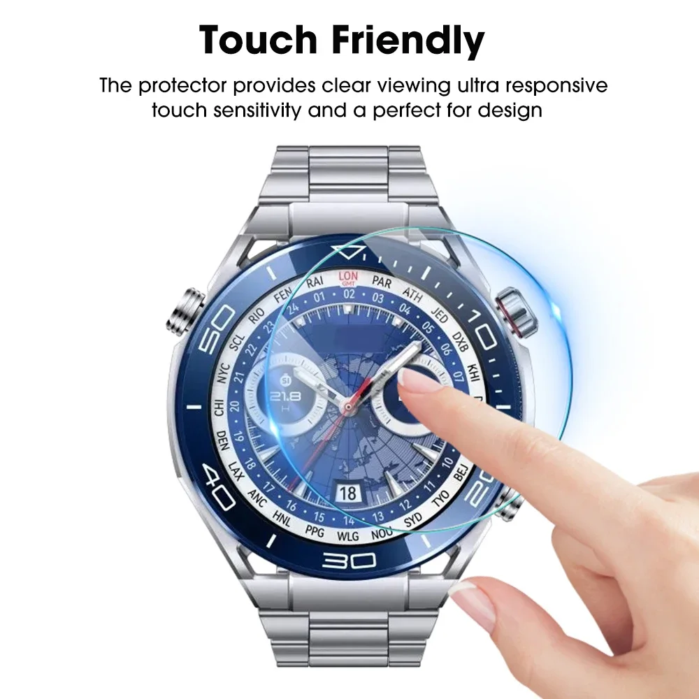 Huawei Watch Ultimate Tempered Glass HD Screen Protector - Explosion-Proof & Clear