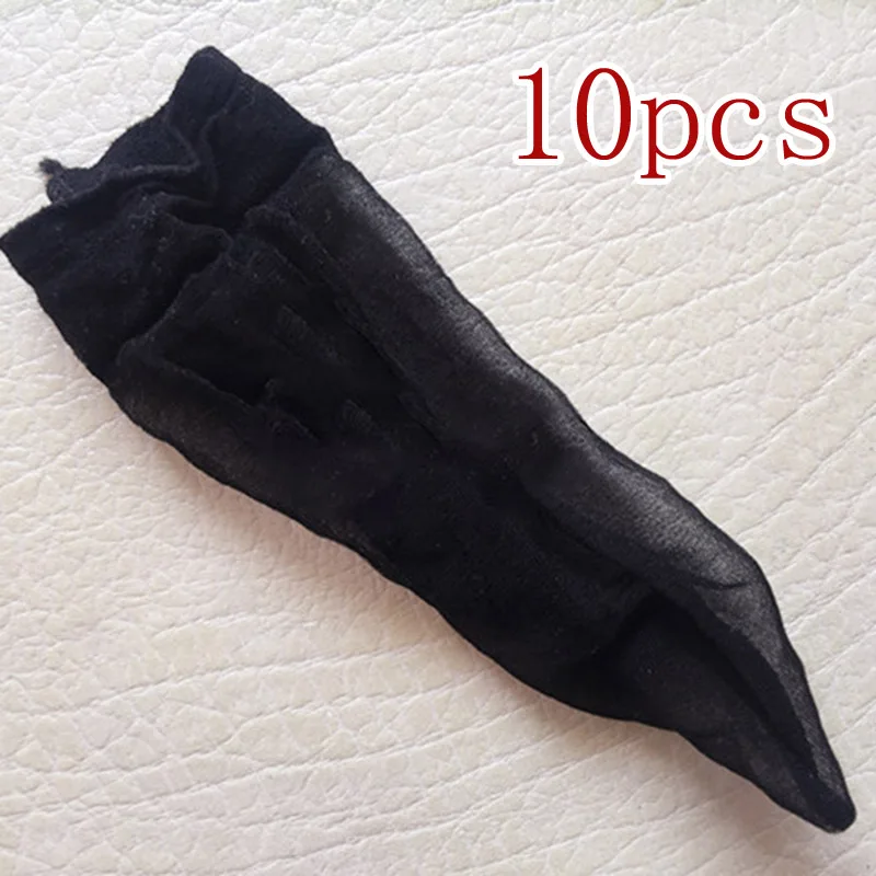 10pcs Men's Sexy Mini Penis Cover Stockings Long Sheath Gay Underwear Breathable Ultra-thin Transparent G-string Erotic Lingerie