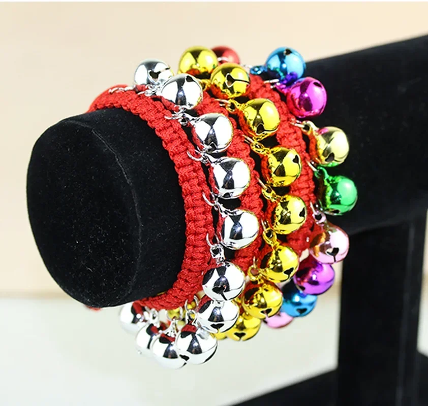Christmas Decoration Bells Iron Loose Beads jingle bells beads christmas decorations jingle bells christmas bell brass bell home decor For Festival Party