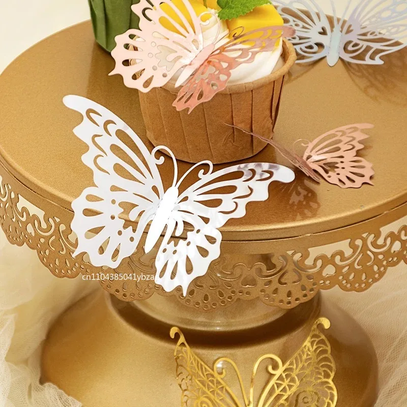 Elegant Decorative 3D Butterfly Decals for Gift Wrapping & Home Decor