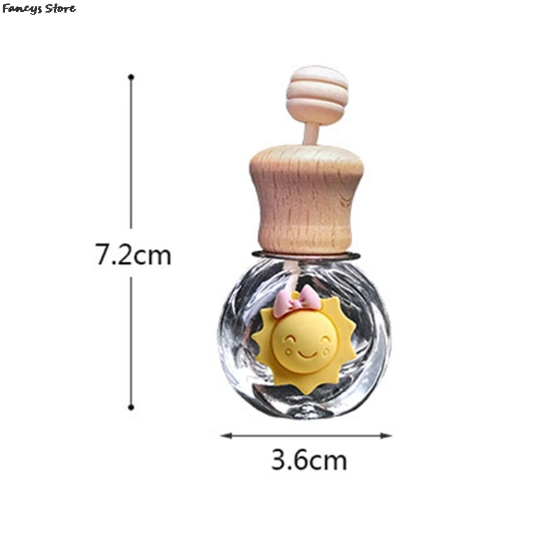 Mini Liquid Perfume Bottle Car Air Conditioning Fragrance Universal Decoration Freshener Scent Ornament Essential Oil Diffuser