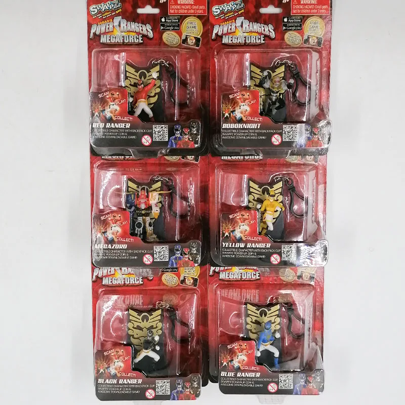 

Original Dinosaur Action Figure Rangers Megazord Super Sentai Powerful Rangers Robot Knight Keychain Kids Gifts