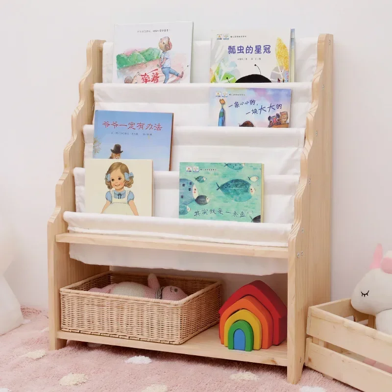 Montessori Libreria Shelf Kids Wooden Bookshelf Toy Organizers and Storage  Shelves Librero Infantil Mueble - AliExpress