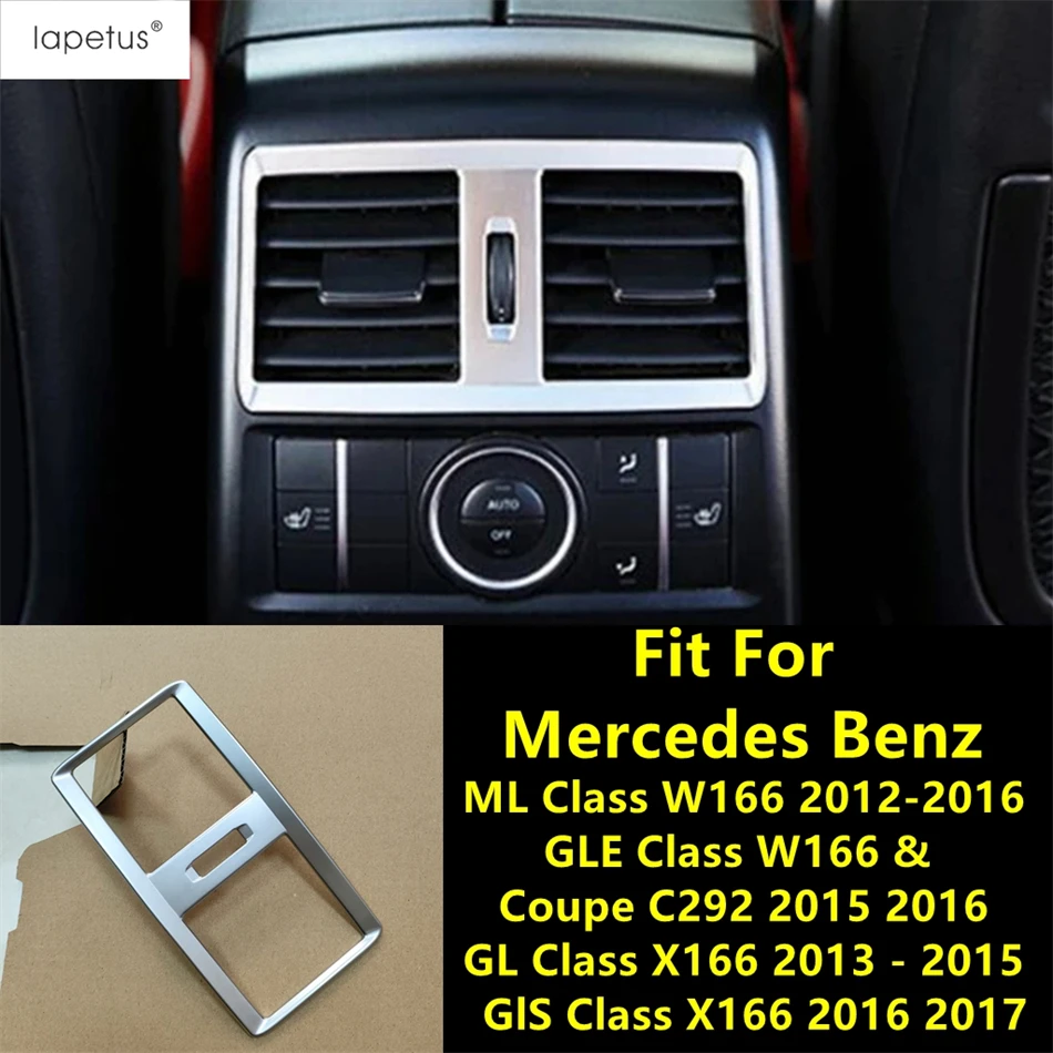 

Rear Armrest Box Air AC Outlet Cover Trim Accessories For Benz ML Class W166 2012 - 2016 / GLE Class W166 & Coupe C292 2015 2016