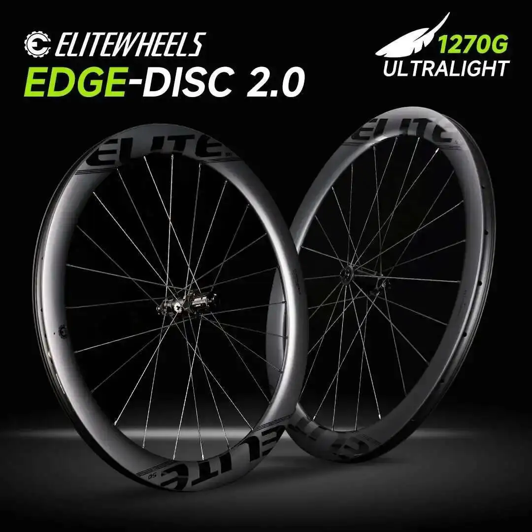 ELITEWHEELS EDGE disc 前後 50mm 美品 エリートホイールズ ELITEWHEELS エッジ ディスク EDGE50 DISC
