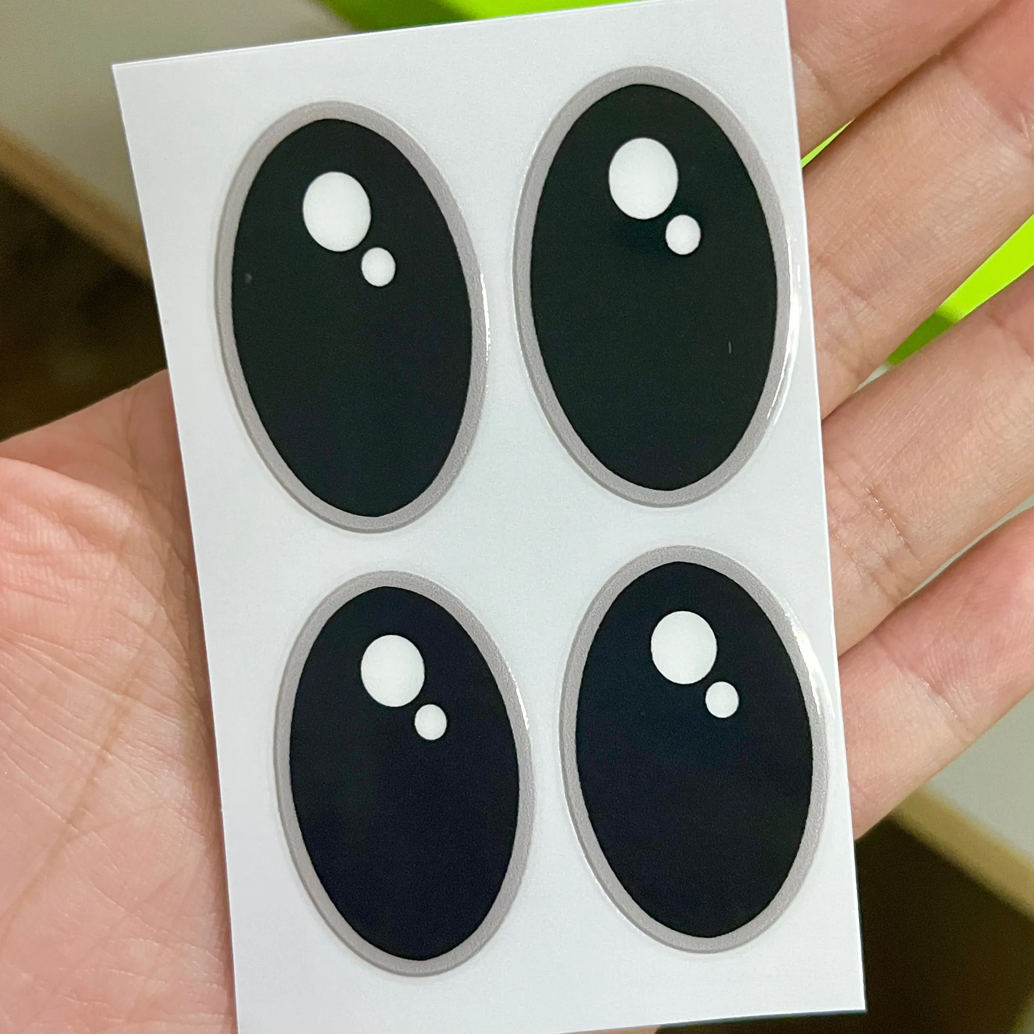 38cm Mokoko Eye Stickers For Labu Eye Makeup Color False Eyelash Customization Gorgeous And Exquisite Periphery Stickers