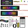 5V USB Smart App Remote Control Multilingual Car LED Matrix Pixel Panel Scrolling Advertising Car Truck Devil's Eye Signs Light 5
