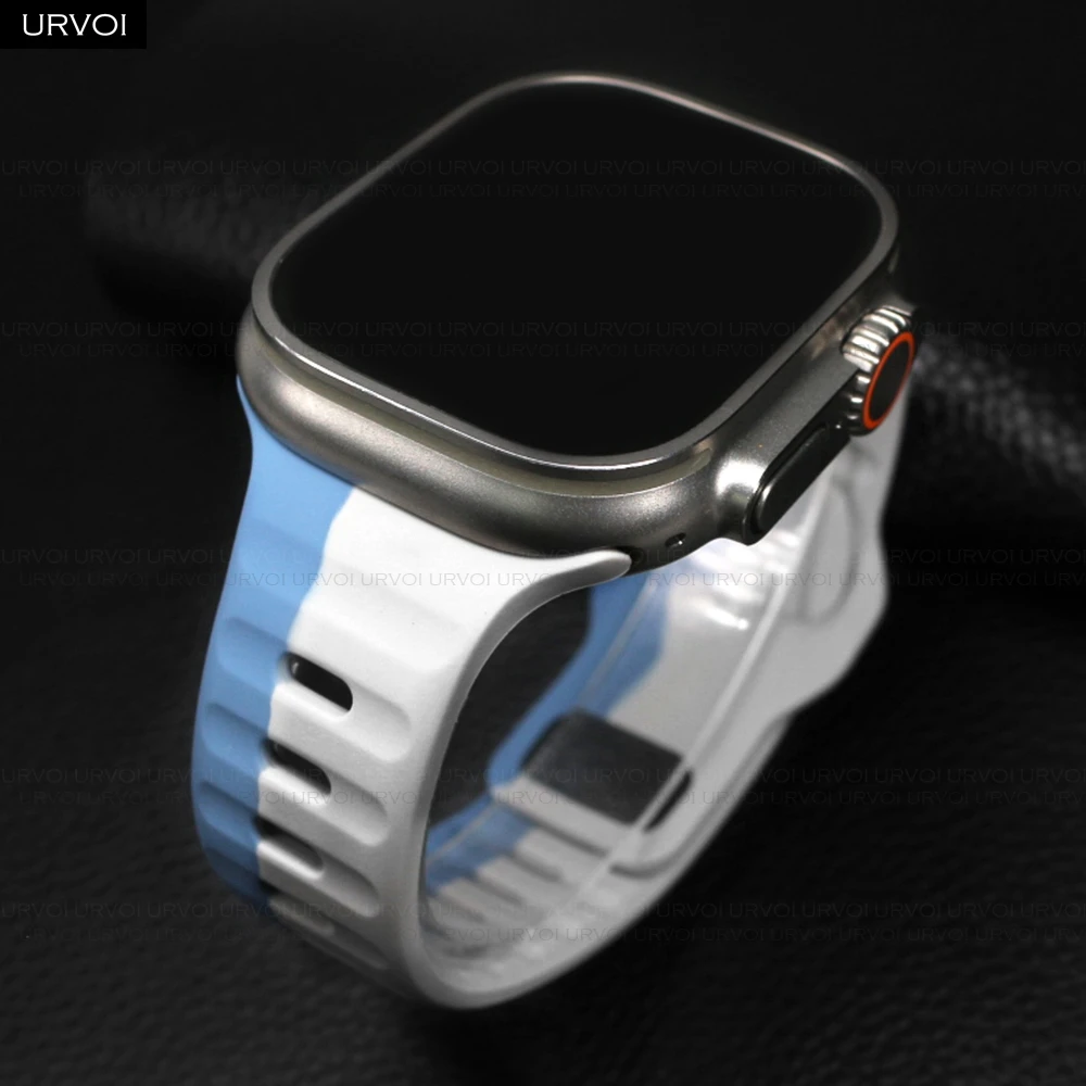 Premium Silicone Band with Pin & Tuck Closure