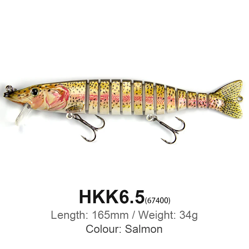 Banshee 165mm 34g Fishing Lures Jointed Crankbaits Swimbait Sinking Wobblers For Pike Trout Trolling Artificial Hard Bait Tackle