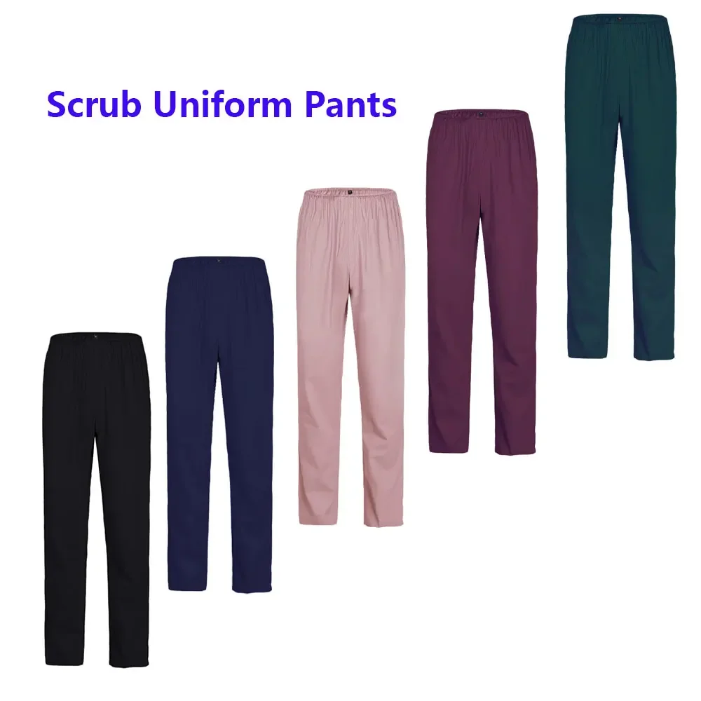 

Summer medical wear Women's nail salon light scrub Doctor uniform Hospital clothing Beautician work pants Care jogging pants New