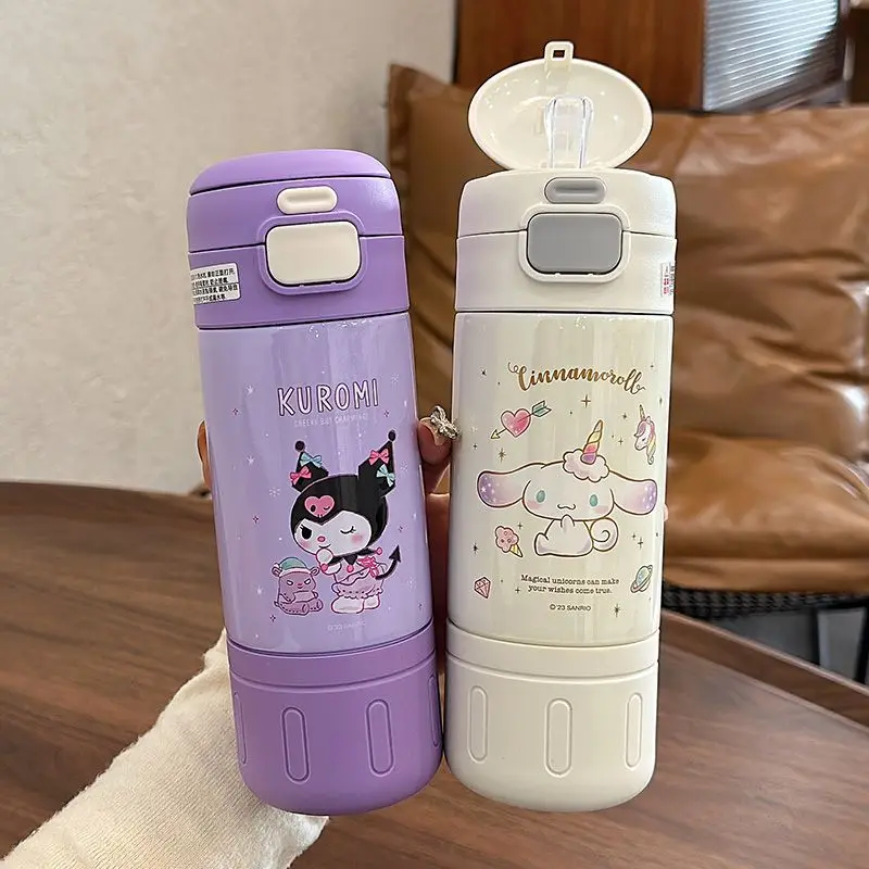

Sanrio Hello Kitty Children's Insulation Cup Female High Beauty Water Cup Instagram Cute Student Large Capacity Straight 316 Cup