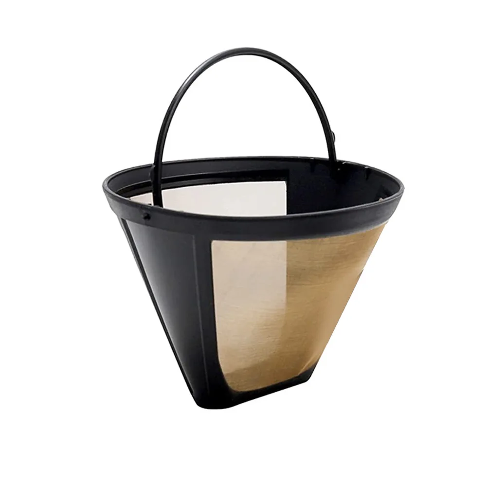 

Coffee Filter Coffee Filter Funnel Cone Shape Coffee Filter Mesh Basket Wear Resistant Perfect Fit for Coffeemakers
