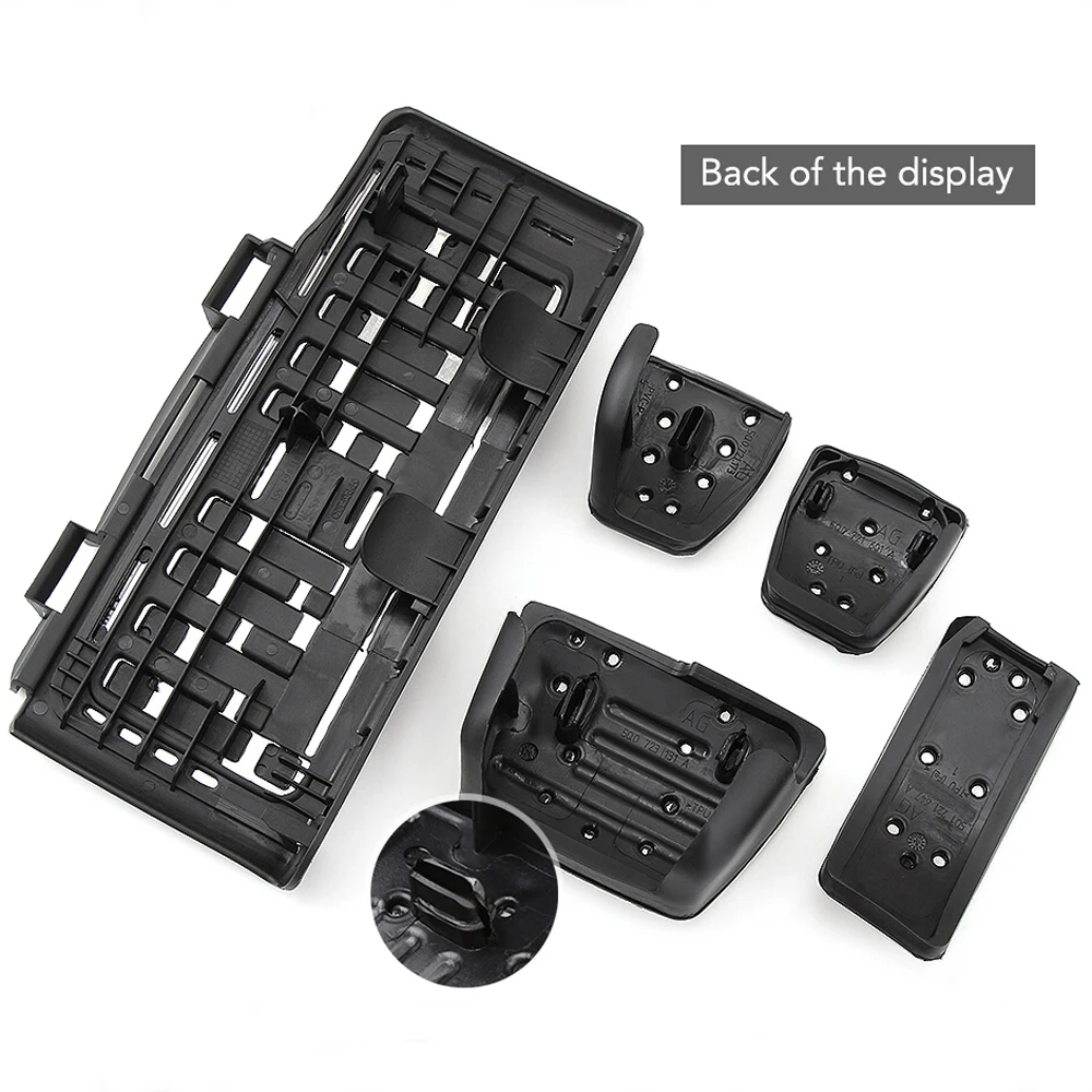 Car Pedals for VW Golf 7 VII GTi MK7 Passat B8 Seat Leon Skoda Octavia A7 Rapid Audi A3 8V Foot Fuel Brake Clutch Cover