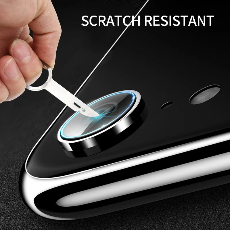 Ultra-Thin Tempered Glass Camera Lens Protector - Anti-Scratch HD Screen Film