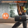 HZXVOGEN MIG 145A Semi-Automatic Welding Machine for Gasless Iron Soldering Portable No Gas MIG Inverter Welder Flux Cored Wire 4