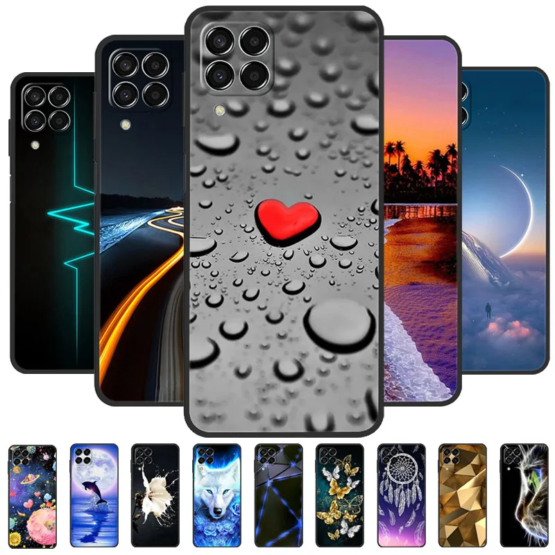 Fashionable Cute Pattern Silicone Phone Case - Soft and Stylish Back Cover