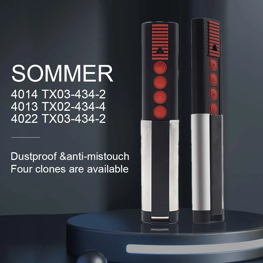 

SOMMER Φ 434,42 MHz передатчик 4022 Φ/4014 Φ/4013 Φ для гаражной двери