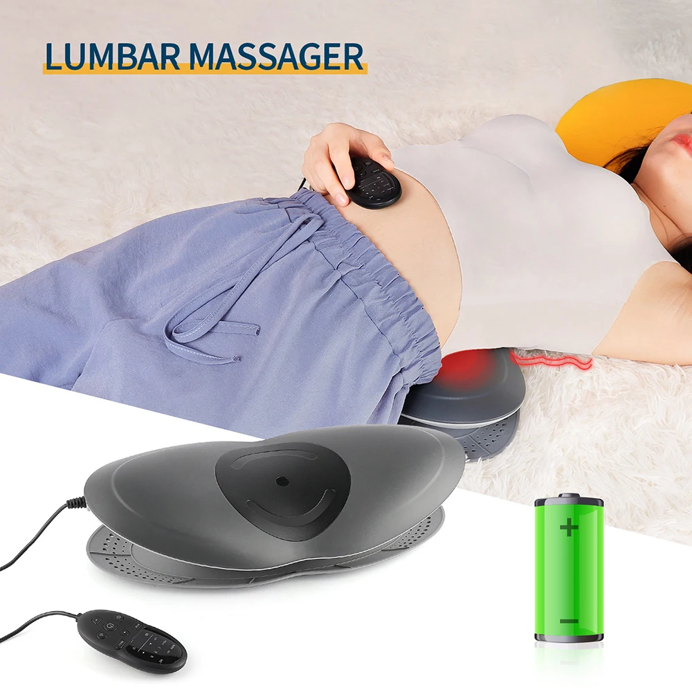 Elektrische Lendenwirbelsäule Traktion Vibration Massager Airbag Wirbelsäule Unterstützung Zurück Massage hine Taille maseador_voghion.com
