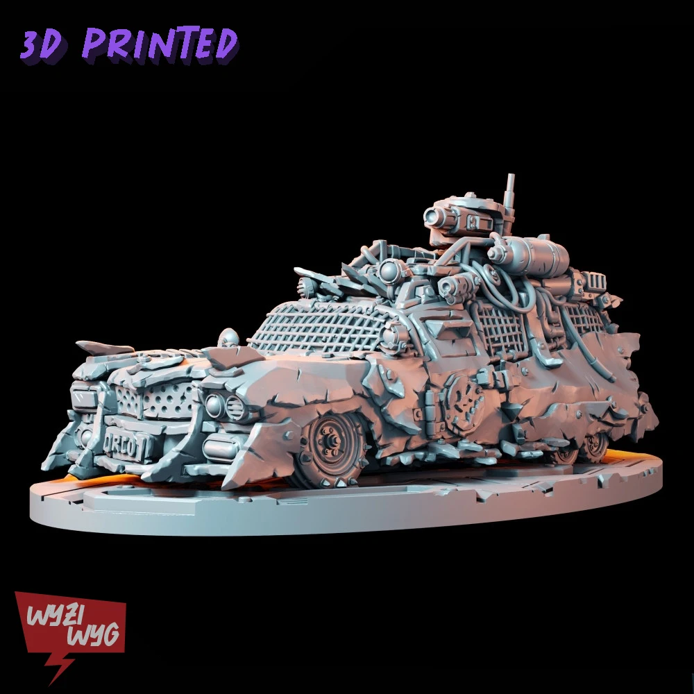 Orc Orco-One, Miniature Wargame, Figura, Figurina Boss, Bici In Pelle Verde, Terrain Rpj Trpj Pathfinder Infinity