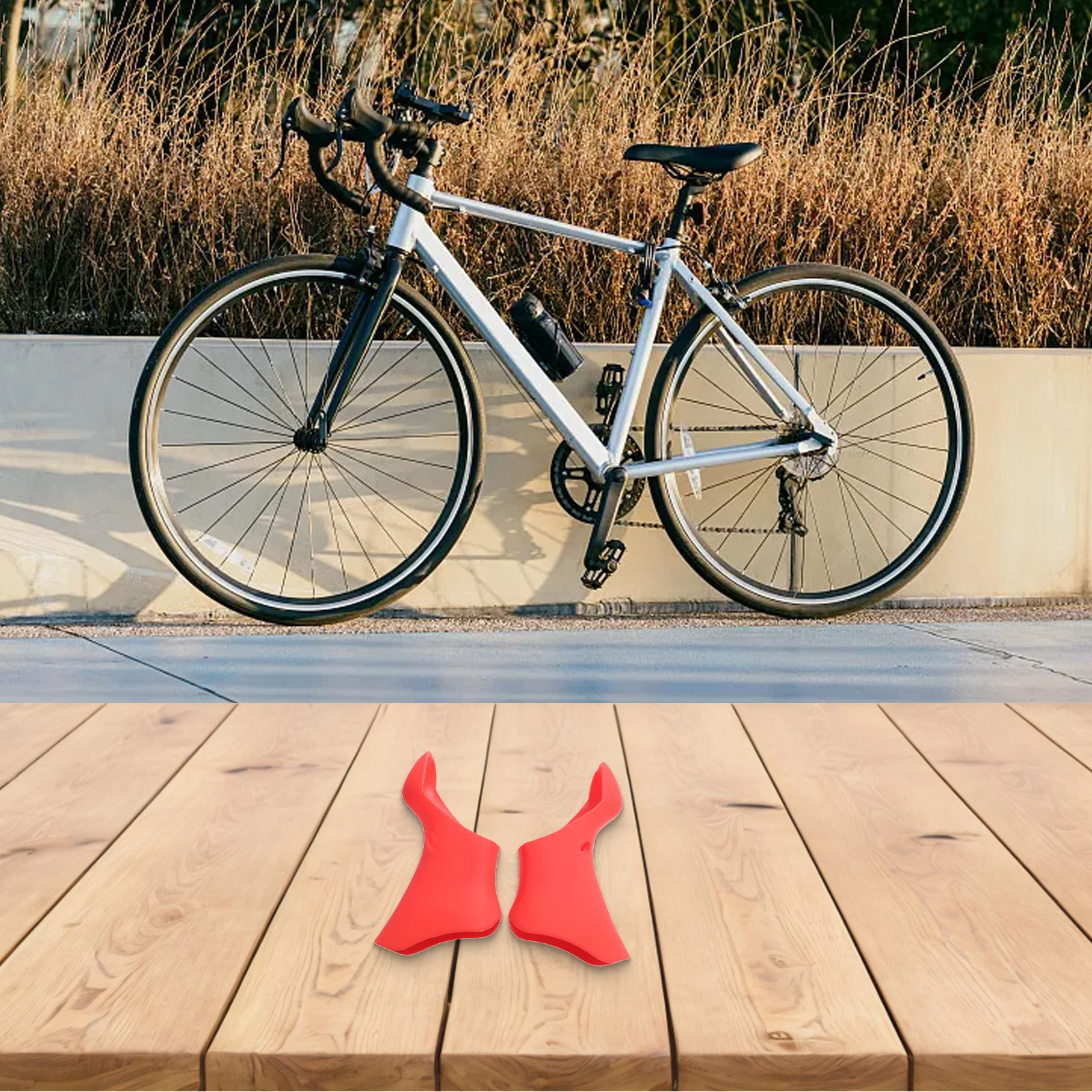 Bicycle Hand Change Cover Silicone Handlebar Protective Cover Bicycle Accessories For-Shimano ST-070 Hand Lever Protective