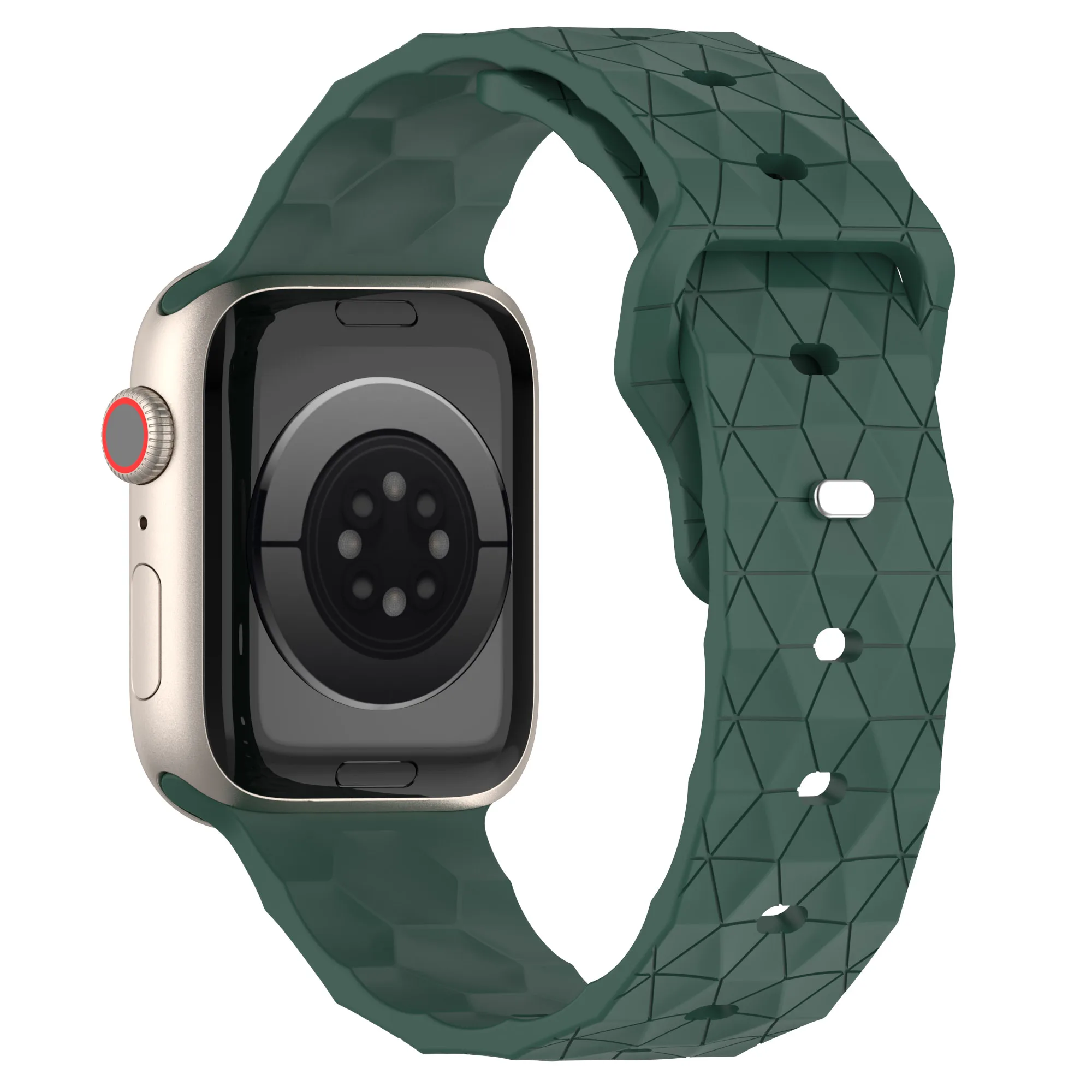 ตัวเลือกสินค้า สายซิลิโคน Apple Watch สำหรับ Series 11/10/SE 46/42 มม.