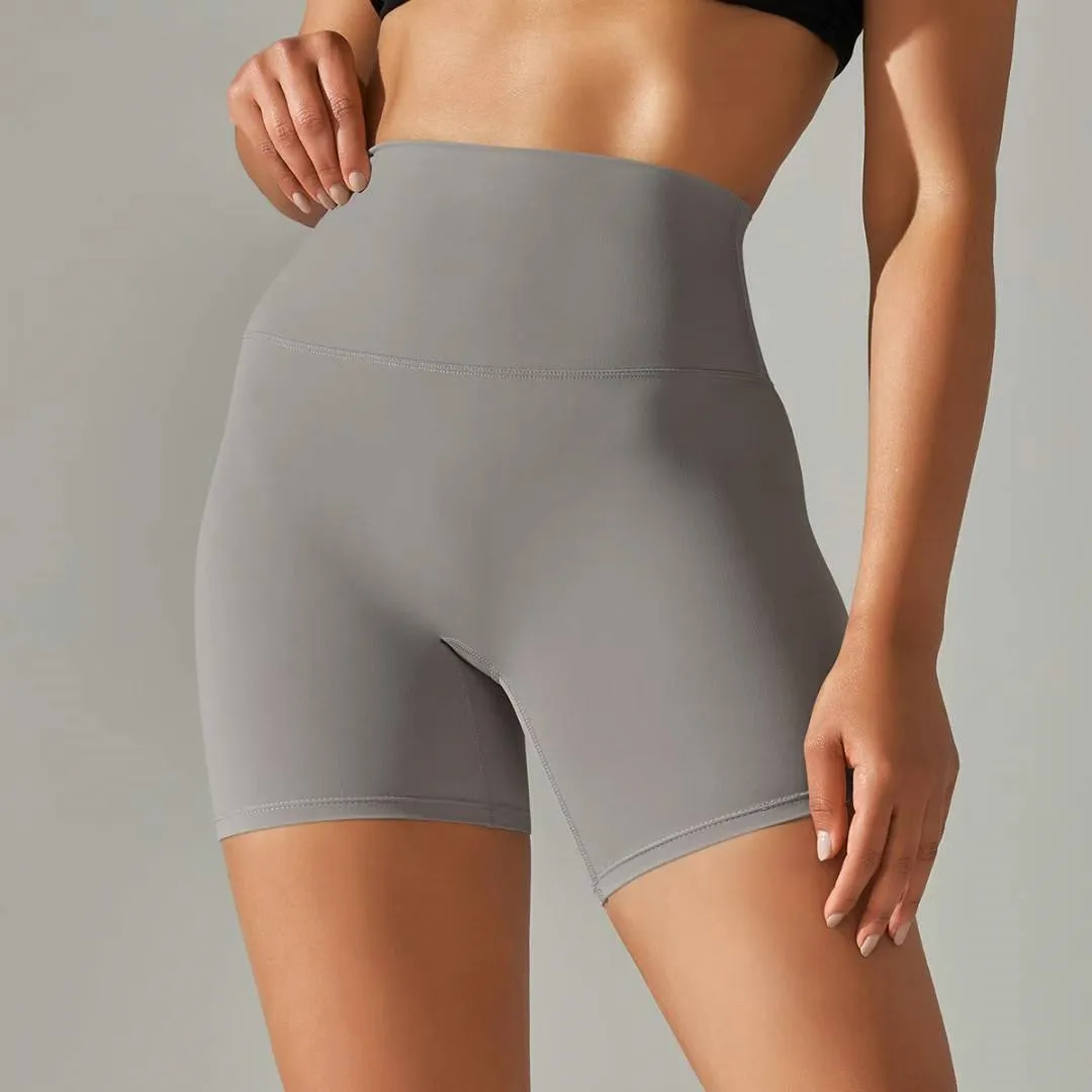 Women High-Rise Short Yoga Running Cycling Tights Fitness Shorts 31 Color workout shorts yoga shorts sports shorts running shorts seamless shorts