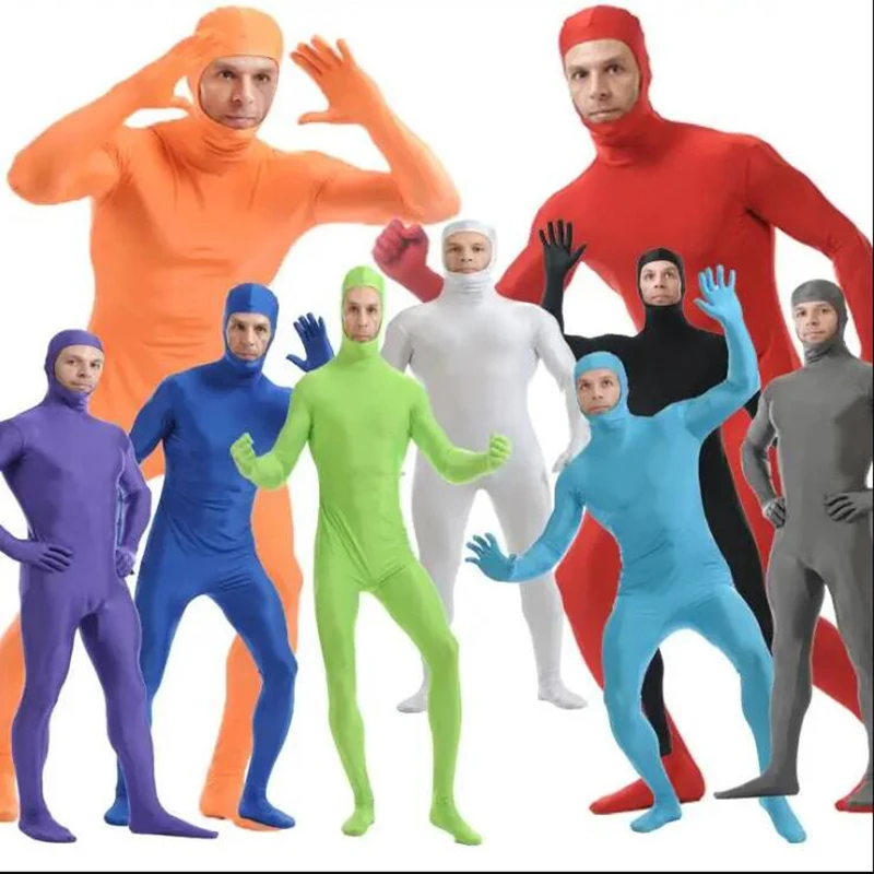 Zentai Ganzkörper-Anzug Stretch - Morphsuit Für Halloween & Cosplay (Unisex)