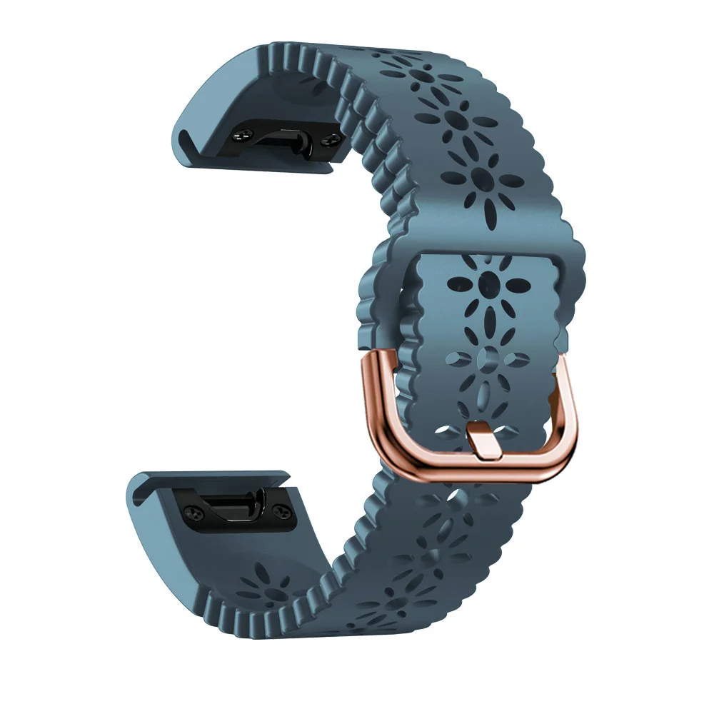 Enhanced Silicone Watchband - Quick Release 20mm Strap Accessory
