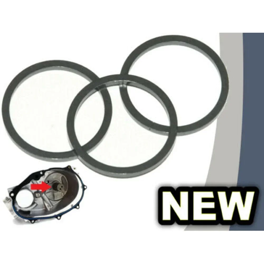 3PCS Camshaft Adjuster Housing Timing Cover Gasket Seal Rings 06F198107A Black Rubber Engines Car Accessories