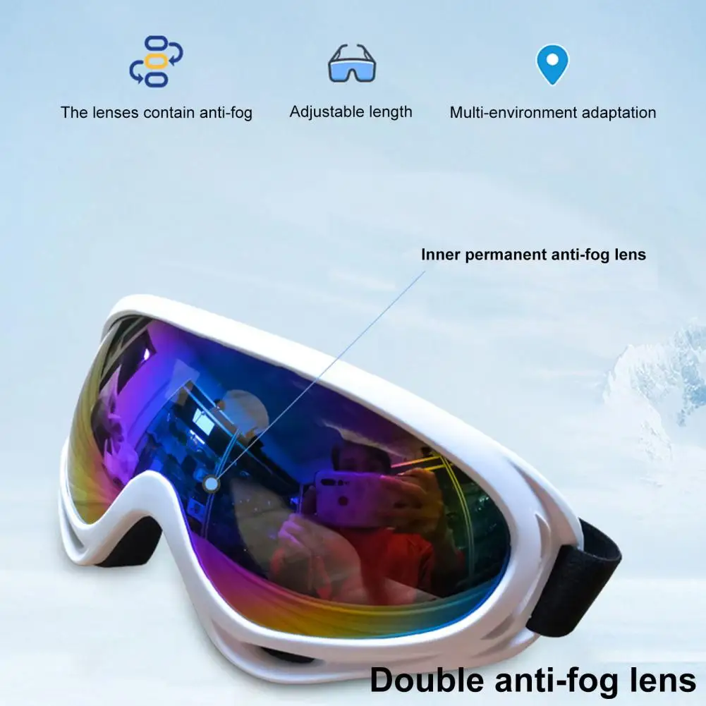 

Ski Goggles Premium Ski Goggles for Men Women Eyewear with Anti-fog Design Shock-resistant Snowboard Glasses Ski Goggles with Uv