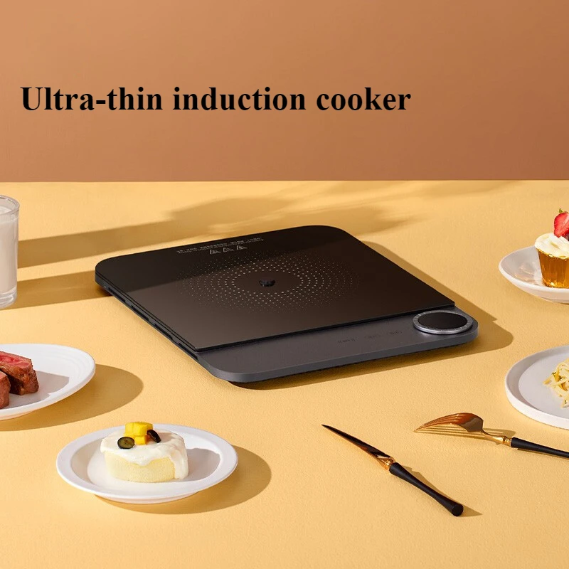 Intelligent Ultra-thin Induction Cooker APP Regulation 2100W 220v Heater 23mm Ultra-thin Body Intelligent NFC Electric Stove