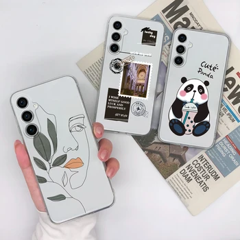 Alternative view of For Samsung S23 FE Plus Ultra New Phone Case Soft TPU Silicone Clear Shockproof Back Cover For Samsung Galaxy S 23 S23FE S23Plus