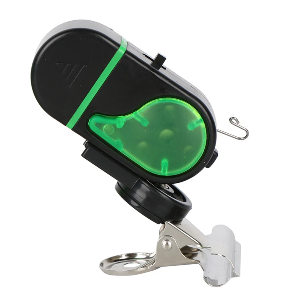 Fishing Alarm Sound Bell Double-lamp Fishing Rod Buzzer High Volume Fish  Bite Lure Alarm Sensitive Accessories for Night Fishing