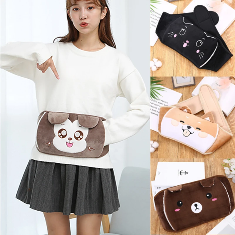3 개/대 Kawaii 뜨거운 물 병 벨트 손 따뜻하게 귀여운 핸드백 뜨거운 물 가..