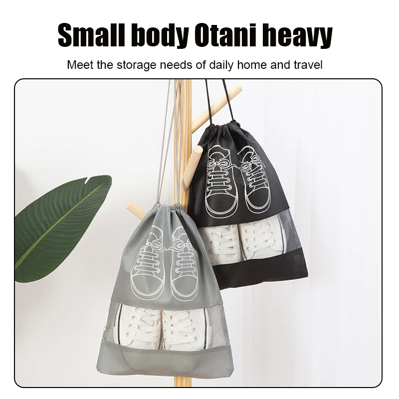 Shoes Storage Bag Closet Organizer Non-woven Travel Home Bags