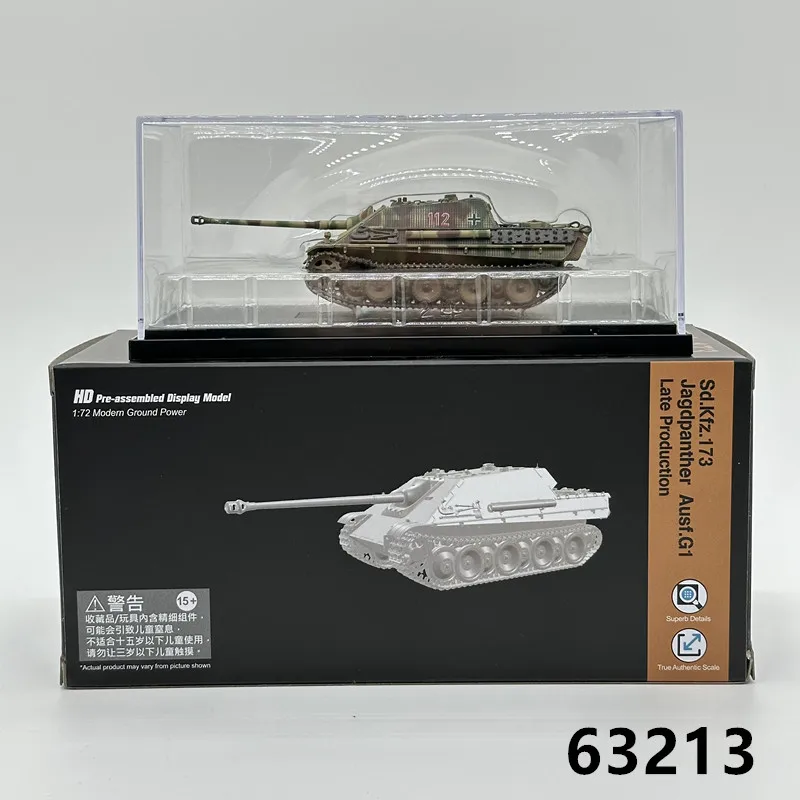 new-dragon-1-72-scale-germany-tank-model-sdkfz173-jagdpanther-ausfg1-late-production-63213-military-vehicle-plastic-in-stock