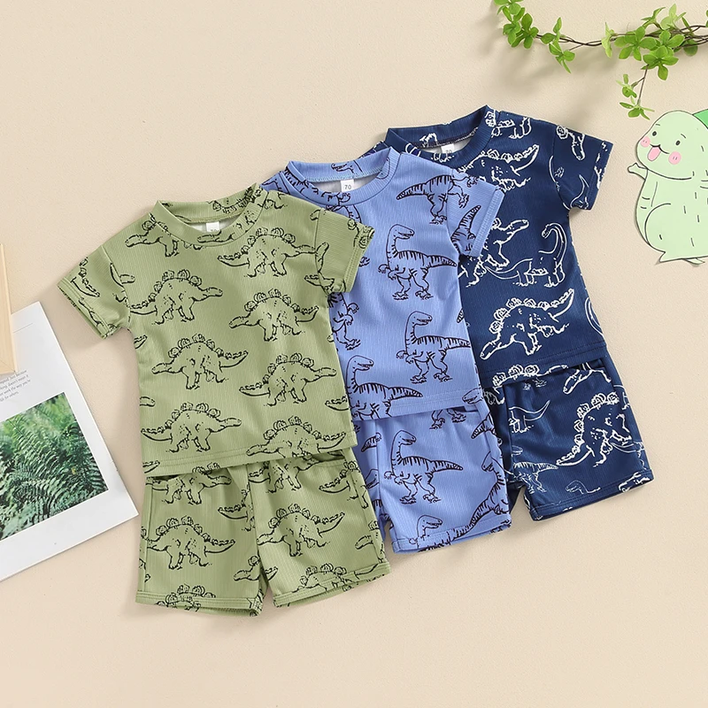 Toddler Boys Summer Costume Outfit Dinosaur 1