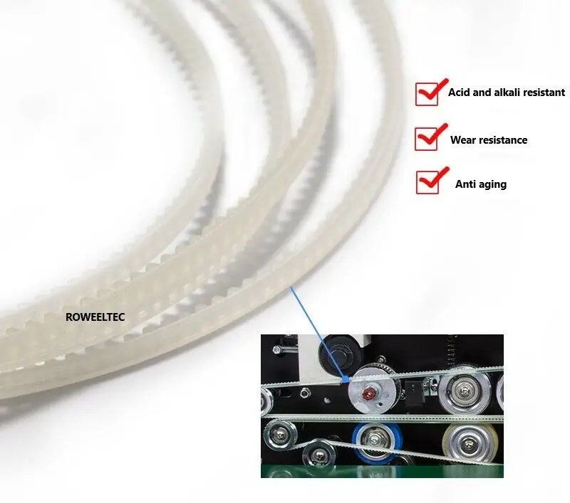 

Направляющий ремень cog, ремень 100, аксессуары для непрерывной герметизации, Высокое Качество NE