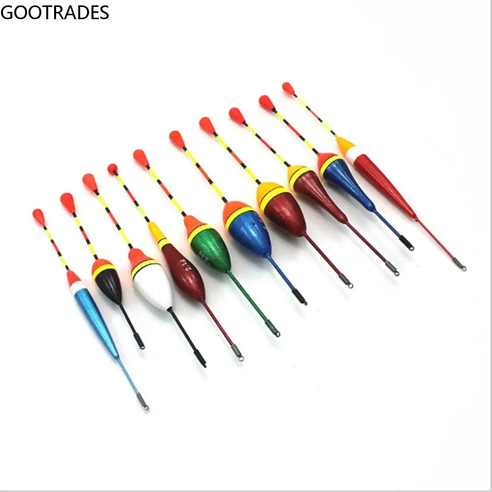 

High Sensitivity 4.5/3/2.5/1.2/0.8/0.6g Carp Fishing Fishing Floats Set Bobber Stick Light Stick Floats Fishing Bobber Stick