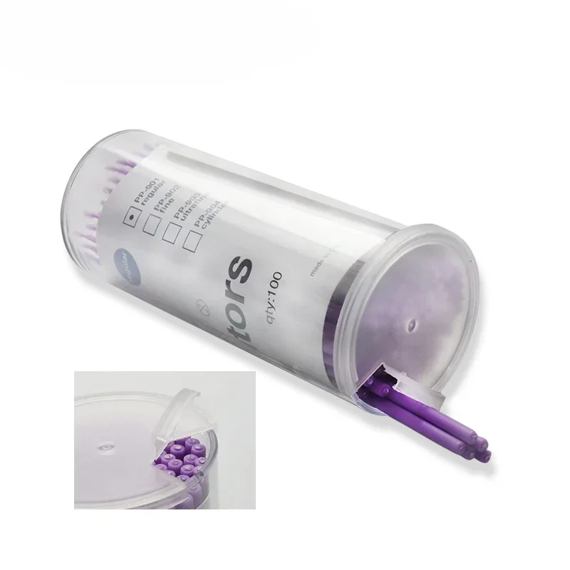 Brushes Extension Microbrush Mini brushes 100pcs/ barrel Makeup Eyelash Disposable Applicator Wand Applicators Mascara Brushes