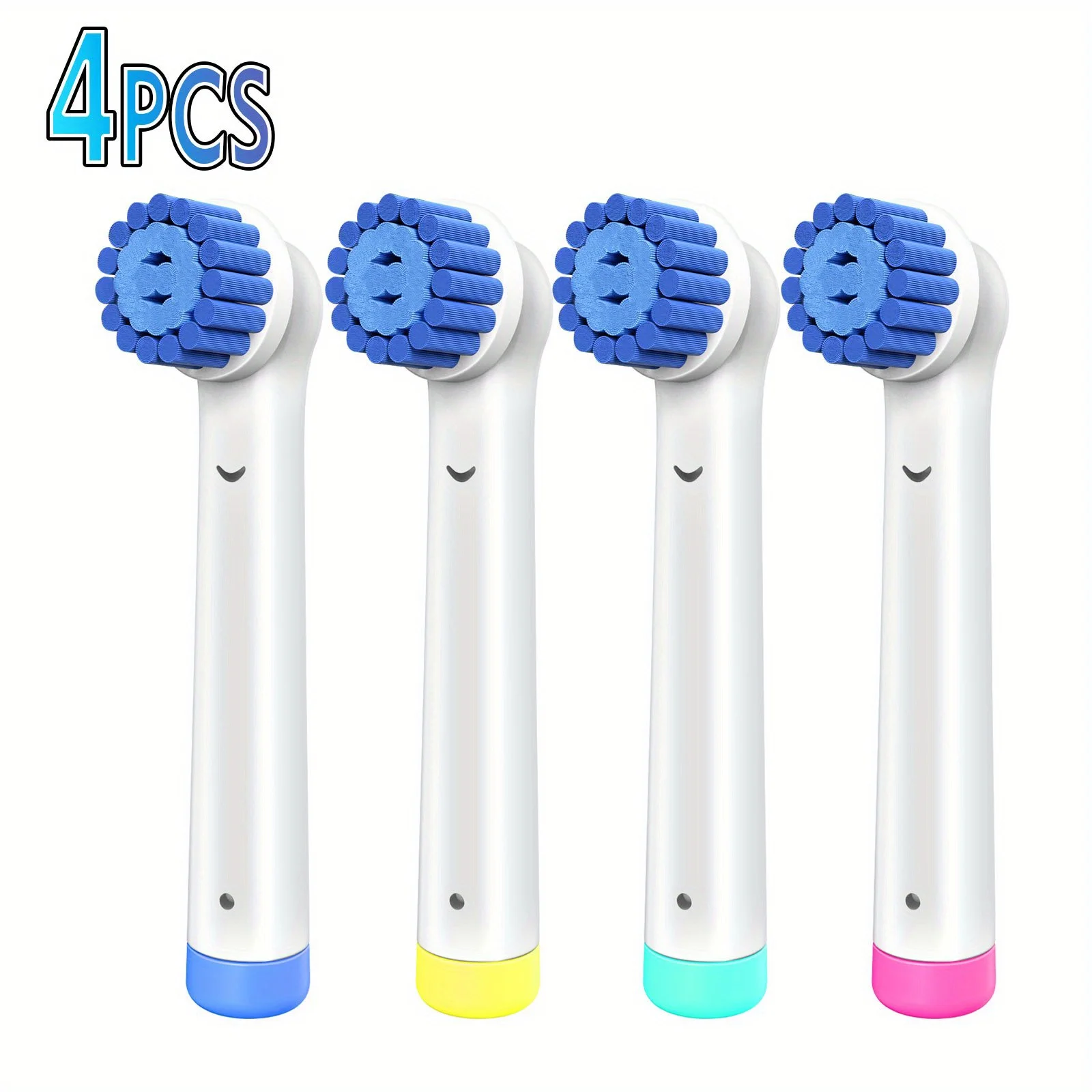 

Replacement Toothbrush Heads-4 Packs, Compatible with Oral-B Professional Gum Care Electric Toothbrush Heads Deep Cleansing