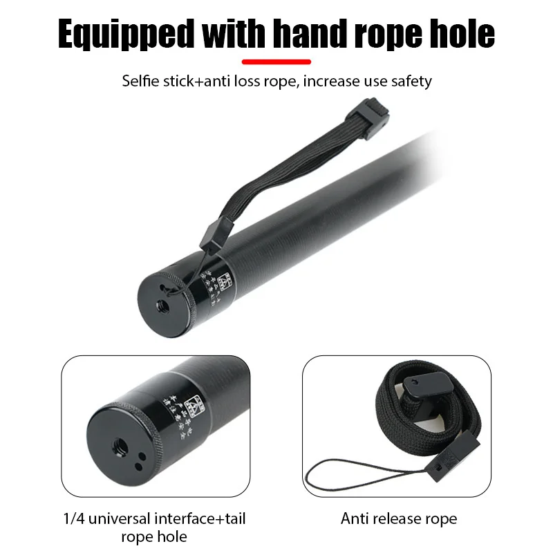 Selfie Stick 290CM Carbon Fiber Invisible Extended Edition Selfie Stick Insta360 X3 GO 3 Action 4 Accessories GoPro Selfie Stick
