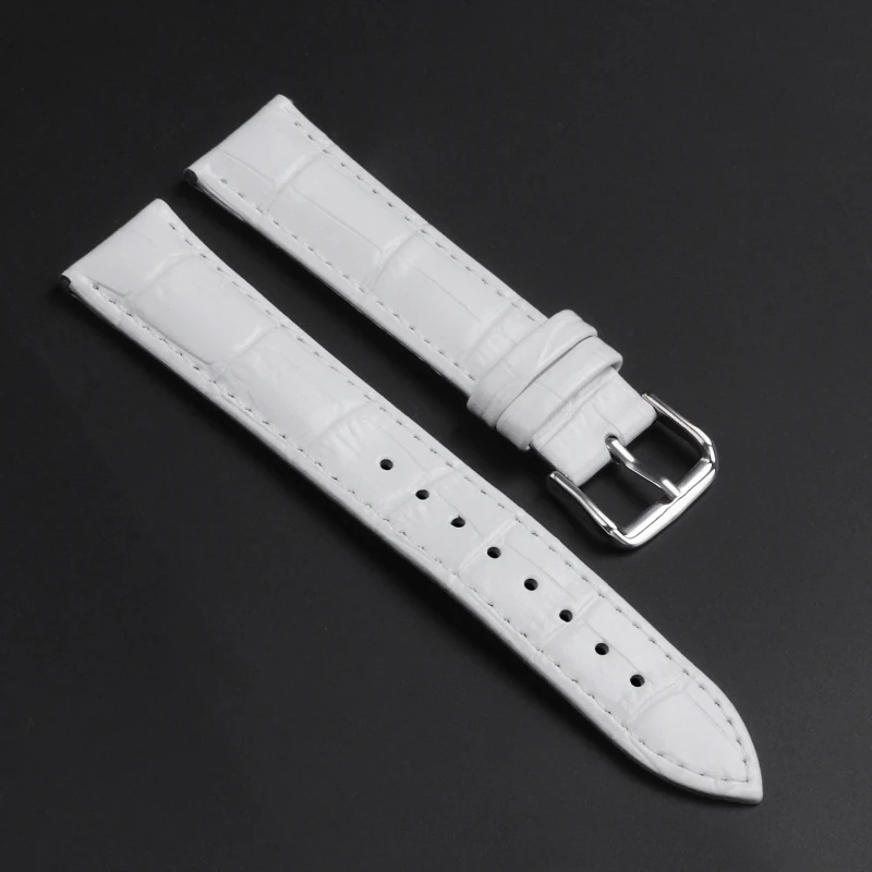 Premium Calfskin Leather Slub Pattern Watch Strap - Universal Fit
