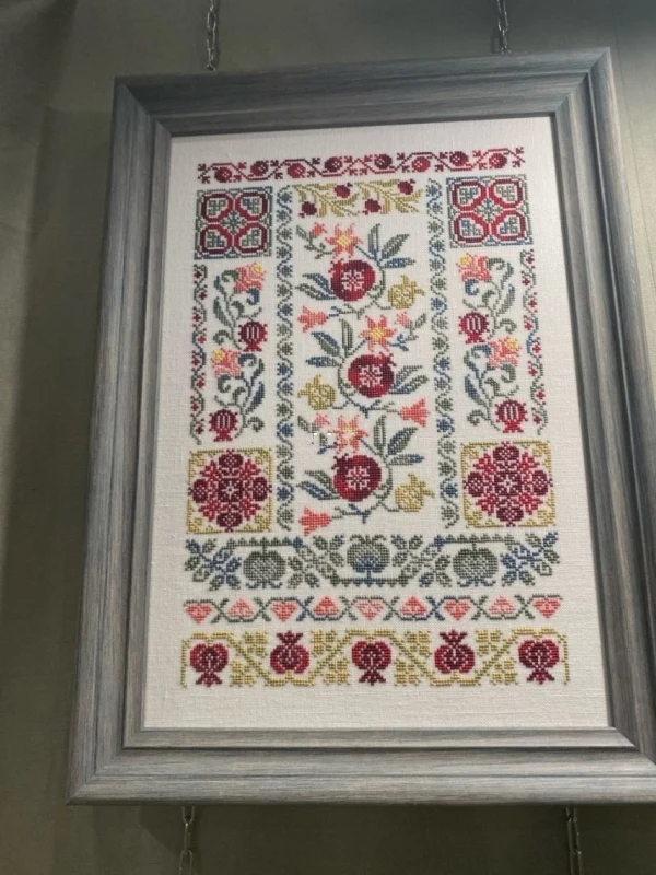 -Owl Forest-pomegranate pattern 34-47 counted DIY Cross Stitch Sets Chinese Cross-stitch Kits Embroidery Needlework cross stitch kit