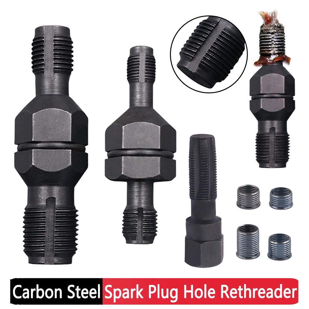 Lang Spark Plug Hole Thread Chaser Restorer Tap 14mm & 18mm MADE IN USA 1012 - Bowers Tool Co - Foto 8