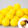 10pcs/lot Soft Indoor Practice PU Yellow Golf Balls Training Aid Drop Shipping Wholesale Gift for Golfers 4