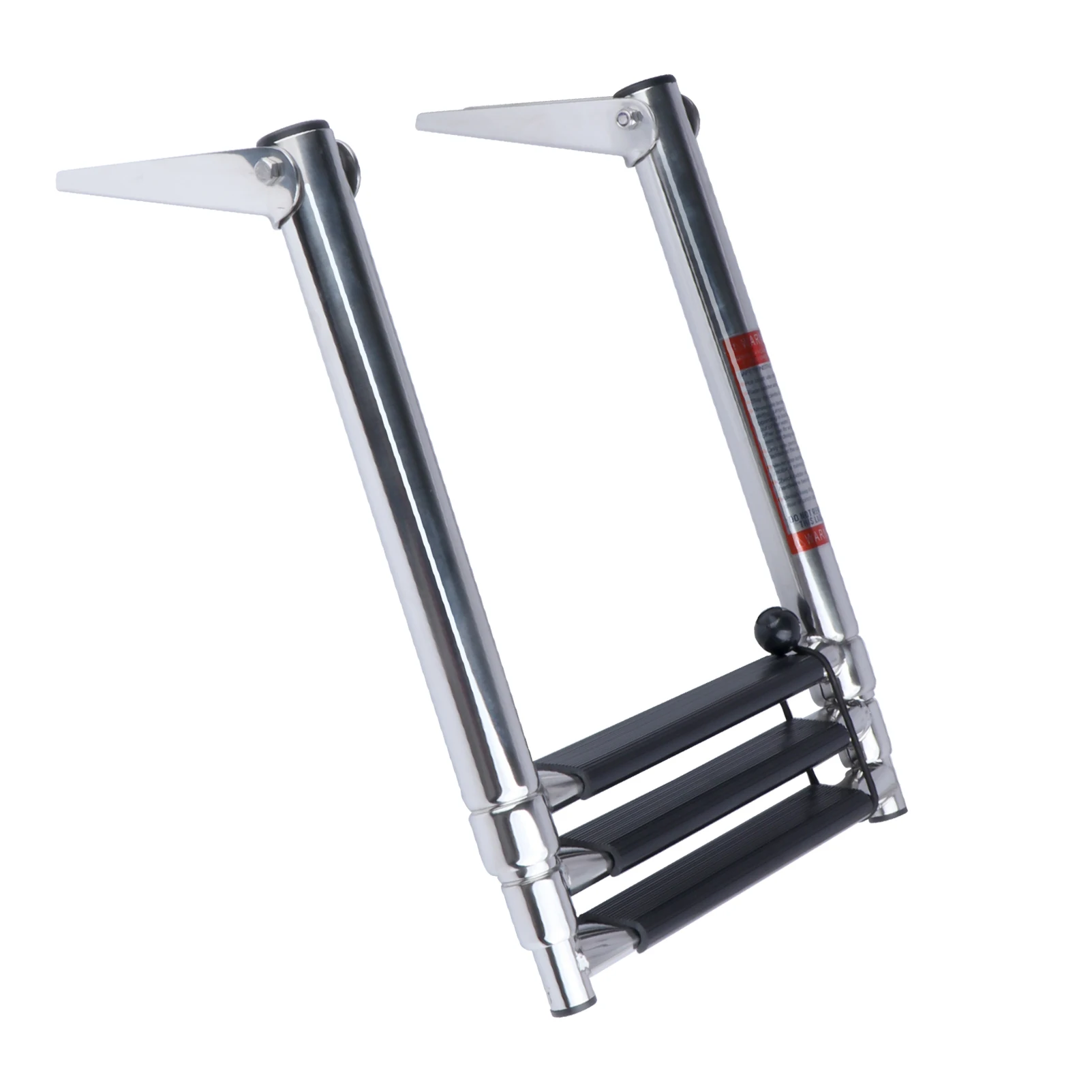 Boat Accessories Marine 3 Step Stainless Steel Telescoping Ladder Swim | Автомобили и мотоциклы
