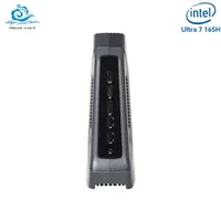 Gaming Mini PC with Inter Core Ultra 7 165H with 3xUSB3.2 1xTYPE-C 1xHDMI2.1 1xDP2.1 Support WIN10 Linux Pfense Desktop Computer 1